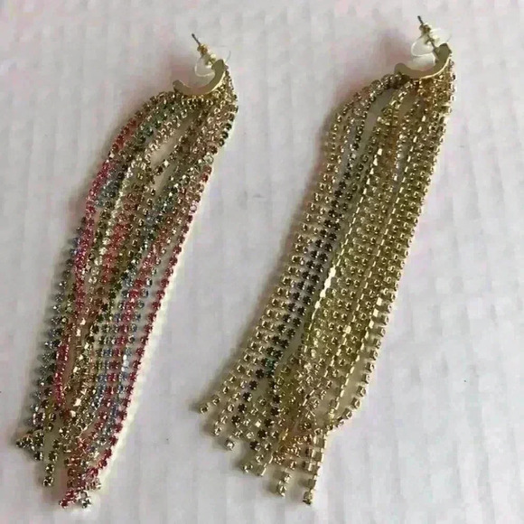 Thalia Sodi new Gold-Tone Multicolor Stran… - Picture 2 of 8